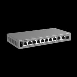 Комутатор 11 портів керований хмарно Ruijie RG-ES211GS-LP PoE
