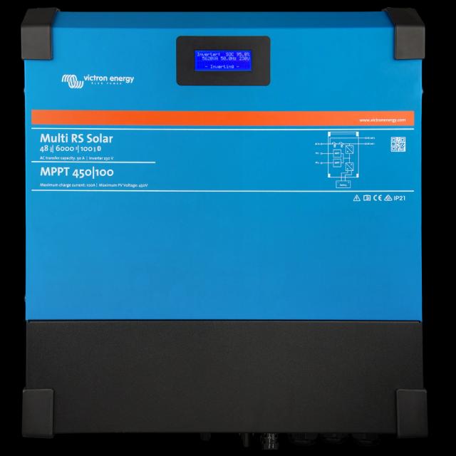 Інвертор Victron Energy Multi RS Solar 48/6000/100-450/80 сонячний однофазний чиста синусоїда