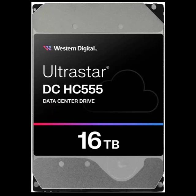 Жорсткий диск внутрішній Western Digital Ultrastar HC555 16TB 7200rpm 512MB