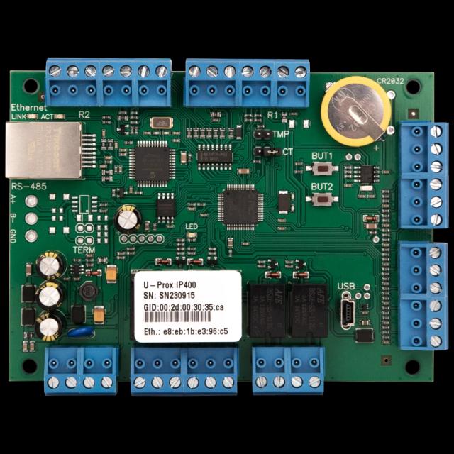 Контролер для двох дверей U-Prox IP400 IP OSDP