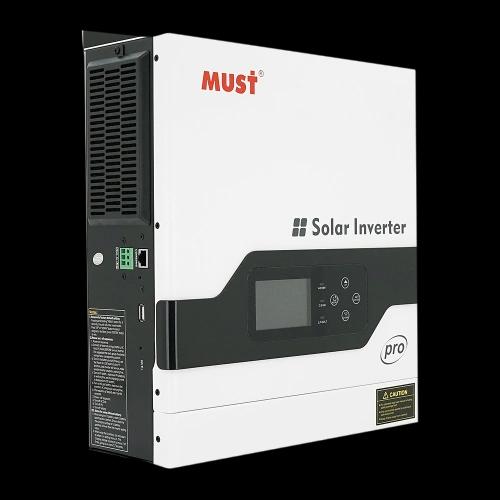 Інвертор MUST PV18-2012PRO 2000Вт 12В 80A однофазний чиста синусоїда