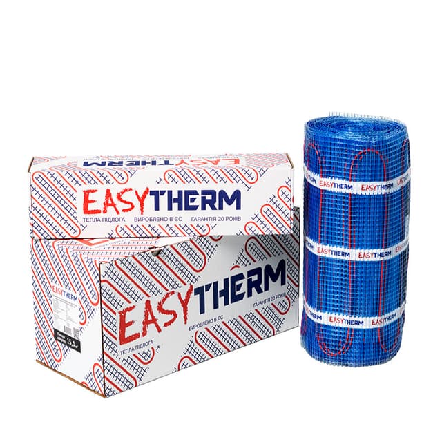 Нагрівальний мат двожильний Easytherm EM 1.00, 1 м. кв.