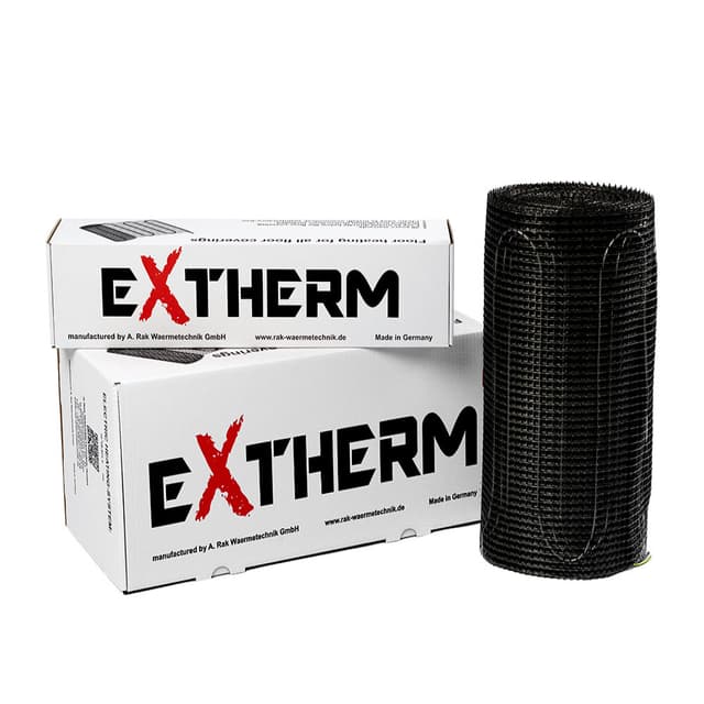Нагрівальний мат двожильний Extherm ET ECO 150-180, 1.5 м. кв.