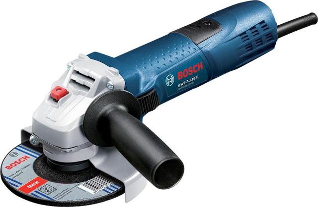 Шліфмашина кутова Bosch Professional GWS 7-115 E 115мм 720Вт 2800-11000об/хв 1.9кг