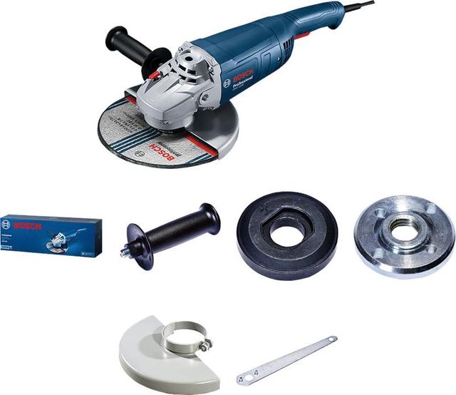 Шліфмашина кутова Bosch Professional GWS 2200 230мм 2200Вт 6500об/хв 5.4кг