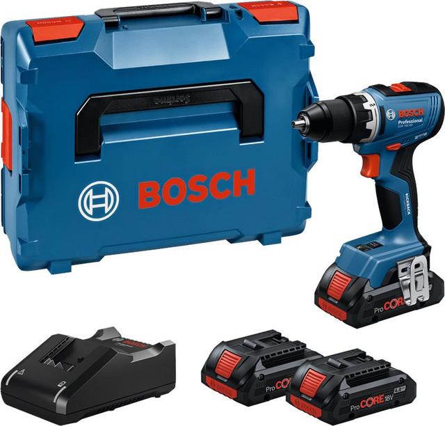 Шурупокрут-дриль акумуляторний Bosch Professional GSR 18V-65 18В 31·63·76Нм 0-550/0-2100об/хв 1.06кг без АКБ та ЗП