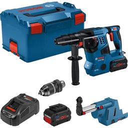 Перфоратор акумуляторний ударний Bosch Professional GBH 18V-28 CF SDS plus 18В акб 2x8А·год 0-4220уд/хв 3.3Дж модуль Bluetooth кейс L-BOXX 3.3кг