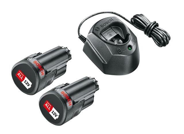 Набір акумулятора та зарядного пристрою Bosch PBA 12В 2х1.5А·год ЗП GAL 1210 CВ
