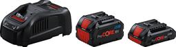 Набір акумулятора та зарядного пристрою Bosch Professional ProCore 18В 2х18В 4А·год+5.5А·год ЗП GAL 1880 CV