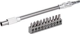 Біти Bosch Professional гнучкий подовжувач 200мм, 25мм, SL,PH,PZ,H,T набір 11шт