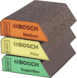 Губки шліфувальні Bosch Professional EXPERT S470 Combi 69х97х26мм M F SF 3шт