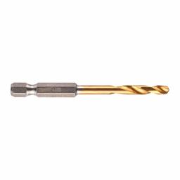 Свердло по металу Milwaukee RedHEX HSS-G TiN, 4.5х29х76мм