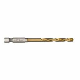Свердло по металу Milwaukee RedHEX HSS-G TiN, 5х31х80мм