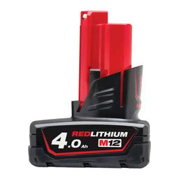Акумулятор Milwaukee Redlithium M12 12В 4А·год 0.4кг
