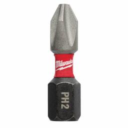 Біти Milwaukee Shockwave, PH2х25мм, набір 2шт