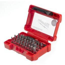 Біти Milwaukee Shockwave, сталь, кейс, набір 32шт