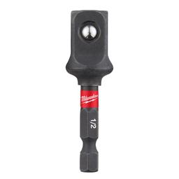 Перехідник Milwaukee ShW, з 1/4' Hex на 1/2', для торцевих головок