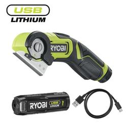 Різак акумуляторний Ryobi USB Lithium RCT4-120G 4В 2А·год рез 6.4мм 270об/хв 0.27кг