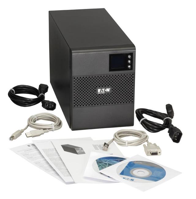 Джерело безперебійного живлення Eaton 5SC, 750VA/525W, LCD, USB, RS232, 6xC13