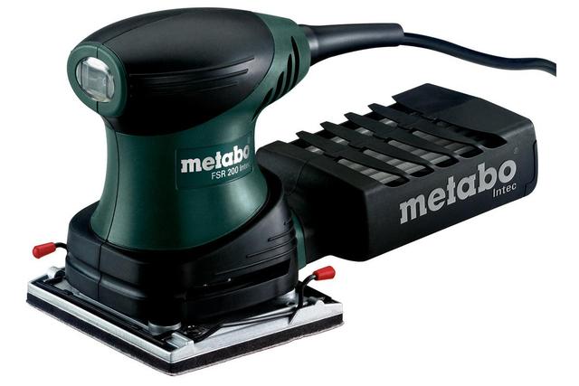 Шліфмашина вібраційна Metabo FSR 200 Intec 200Вт 114х102мм 26000кол/хв кейс 1.3кг