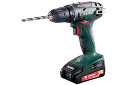 Шурупокрут-дриль акумуляторний Metabo BS 18 18В 2х2А·год 24·48Нм 0-450·0-1600об/хв 1.4кг