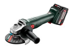 Шліфмашина кутова акумуляторна Metabo W 18 L 9-125 125мм 18В 2х4А·год 8500об/хв 2.3кг