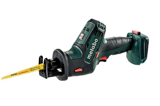 Пила шабельна акумуляторна Metabo SSE 18 LTX COMPACT 18В пропил 120мм хід 13мм 1.4кг без АКБ та ЗП