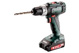 Шурупокрут-дриль акумуляторний Metabo BS 18 L 18В 2x2А·год 25·50Нм 0-450·0-1800об/хв 1.6кг