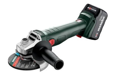 Шліфмашина кутова акумуляторна Metabo W 18 7-125 125мм 125мм 18В 2х4А·год 8500об/хв кейс 2.2кг