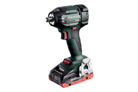 Гайковерт ударний акумуляторний Metabo SSW 18 LTX 550 BL 18В акб 2х4А·год 840Нм 0-2800об/хв 0-3600уд/хв ASC 72 кейс 1.9кг