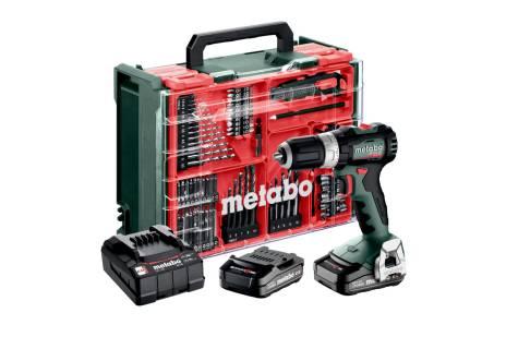 Шурупокрут-дриль ударний акумуляторний Metabo SB 18 L BL 2x2А·год 28·65Нм 0-500·0-1700об·хв кейс 1.3кг