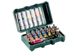 Біти Metabo BitBox 1/4", магнітний бітотримач, перехідник, SL,PH,PZ,H,T, сталь S2, кейс, набір 29шт