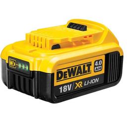 Акумулятор DeWalt 18В Li-lon 4А·год 0.61кг