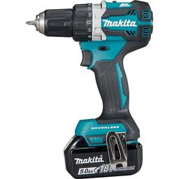 Шурупокрут-дриль акумуляторний Makita DDF484RTE 18В 2х5.0А·год 54Нм 0-500·0-2000об/хв 1.5кг