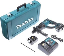 Перфоратор акумуляторний Makita DHR202RX4 SDS-plus LXT 18В акб 1.5+3А·год 2Дж 3.5кг