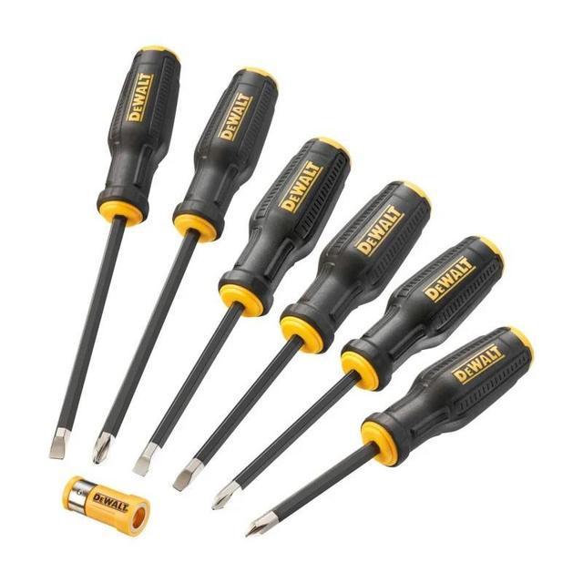 Викрутки DeWALT TOUGHSERIES MAX FIT, SL, PH, набір 6шт