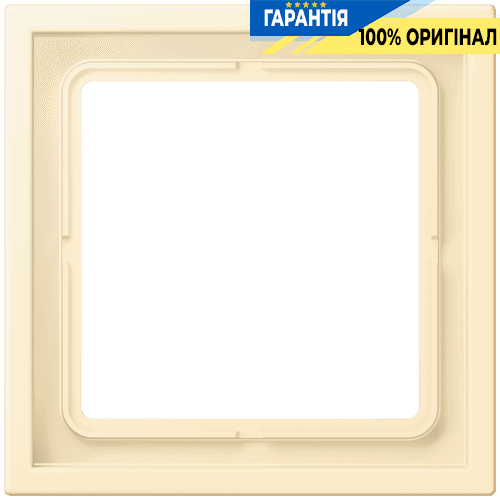 Рамка 1-местна LS ZERO JUNG LCZ981BF201 біла (32001)