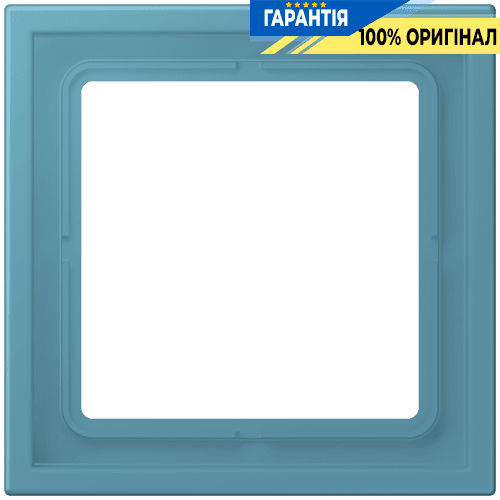 Рамка 1-местна LS ZERO JUNG LCZ981BF212 колір céruléen vif