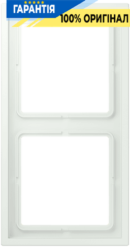 Рамка 2-постова LS ZERO JUNG LCZ982BF210 кольору outremer gris