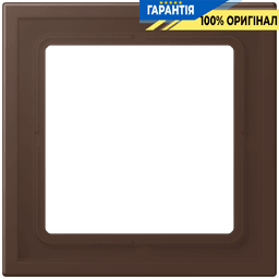 Рамка 1-местна LS ZERO JUNG LCZ981BF239 terre d’ombre brûlée 31 (32130)