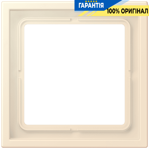 Рамка 1-местна LS ZERO JUNG LCZ981BF238 колір terre sienne pâle