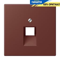 Накладка для комп’ютерної розетки UAE JUNG LC969-1UA235 колір terre sienne brûlée 31 (32120)