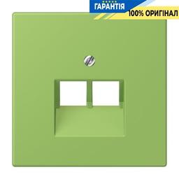 Накладка для 2-ї комп’ютерної розетки UAE JUNG LC969-2UA220 vert 31, оригінальна серія 32051