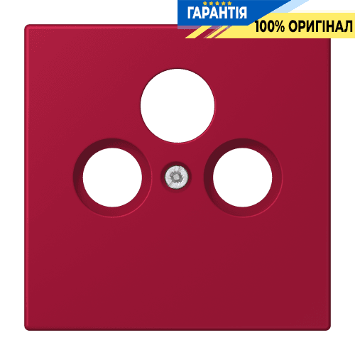Накладка для SAT-TV розетки JUNG LC990SAT229 rouge carmin, серія 32100