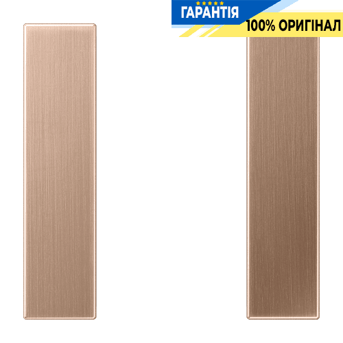 Комплект клавіш для кнопкового модуля F50, 1 канал, Jung BRG2501TSA, матова бронза