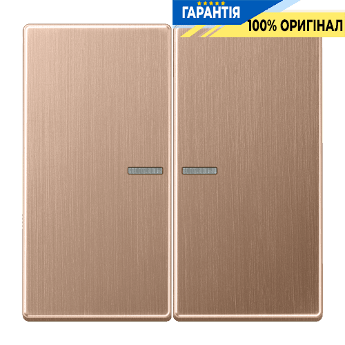Клавіша JUNG HOME 2 групи BTBRG17102 матова бронза