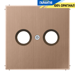 Накладка Jung BRG2990TV для телевізійного роз'єму, матова бронза