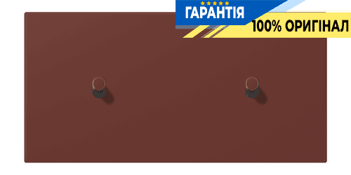 Накладка 2-позиційна для вимикача з двома тумблерами «циліндр» горизонтальна JUNG LC12-200R0235 terre sienne brûlée 31 (32120)