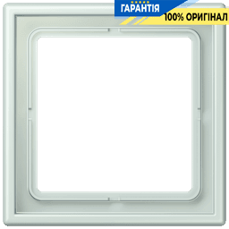 Рамка 1-местна Jung LS990 LC981215 з дюропласту, колір céruléen pâle (32034)