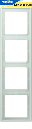 Рамка 4-постова Jung LS990 LC984215 з дюропласту, колір céruléen pâle (32034)